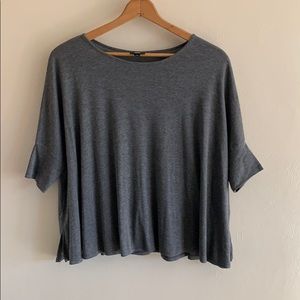 Woman’s shirt grey